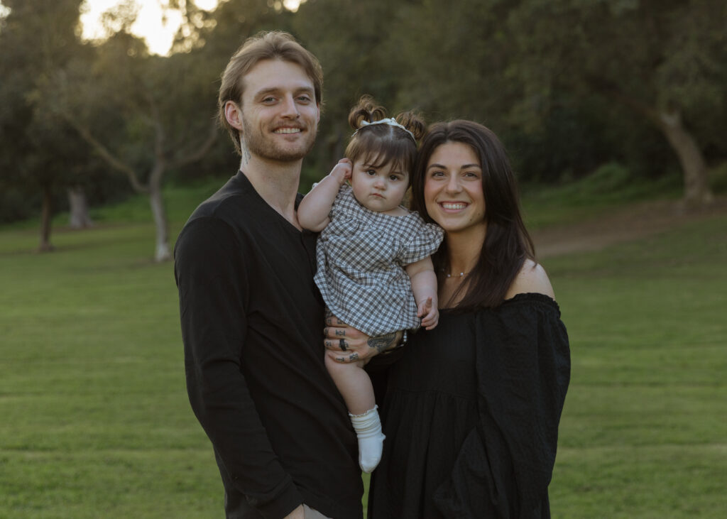 Family photos at Arroyo Verde Park in Ventura, CA